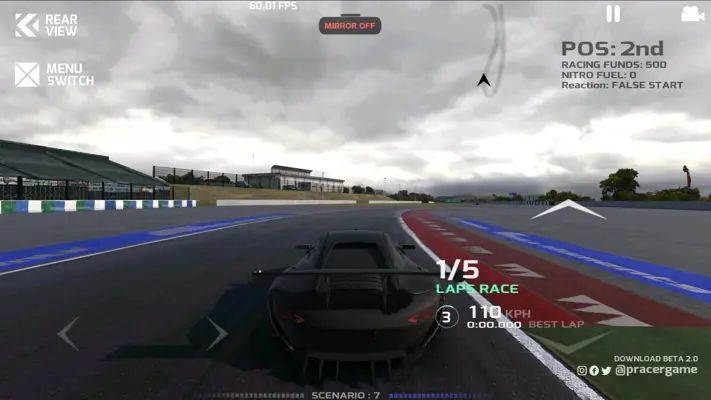 Project: RACER android App screenshot 5