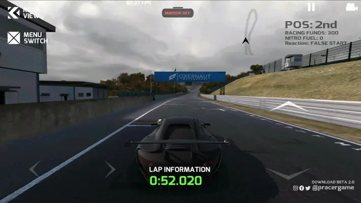 Project: RACER android App screenshot 6